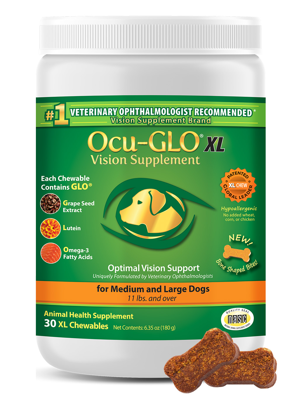 Ocu-GLO<sup>®</sup> XL Chewables (30 Ct)